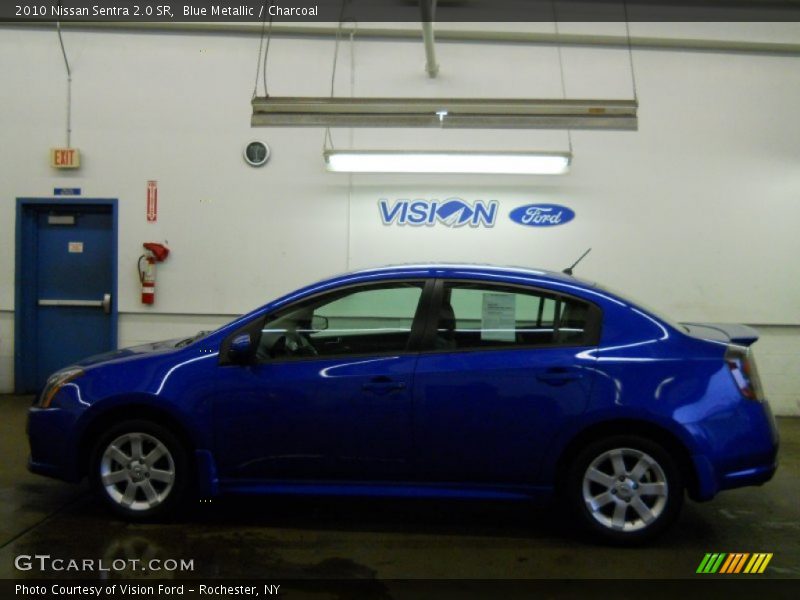Blue Metallic / Charcoal 2010 Nissan Sentra 2.0 SR