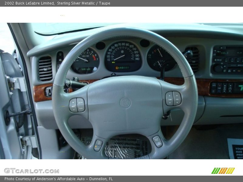 Sterling Silver Metallic / Taupe 2002 Buick LeSabre Limited