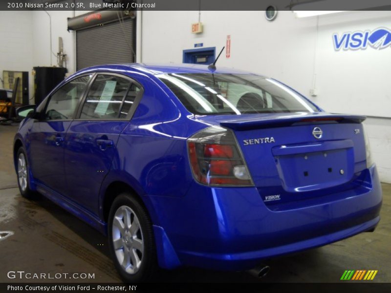 Blue Metallic / Charcoal 2010 Nissan Sentra 2.0 SR
