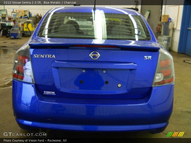 Blue Metallic / Charcoal 2010 Nissan Sentra 2.0 SR