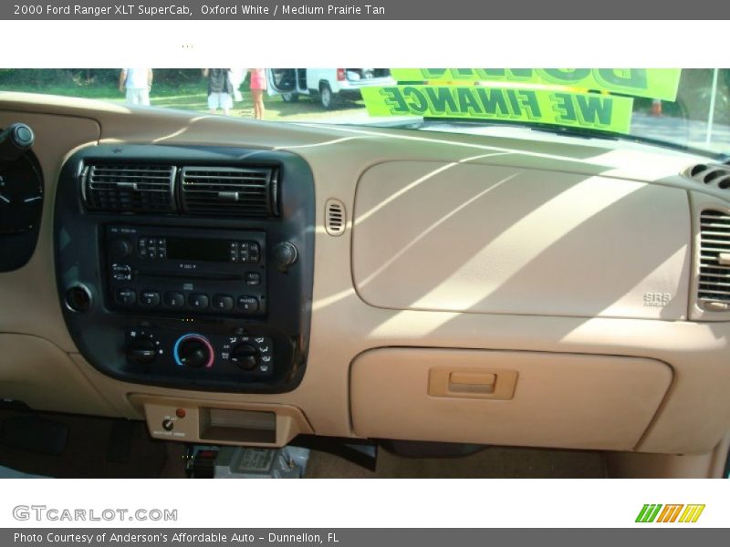 Oxford White / Medium Prairie Tan 2000 Ford Ranger XLT SuperCab