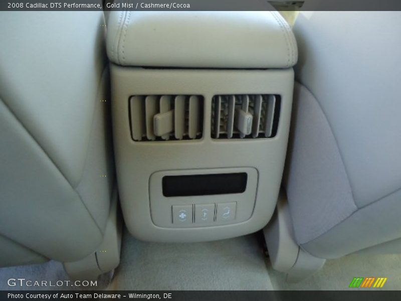 Gold Mist / Cashmere/Cocoa 2008 Cadillac DTS Performance