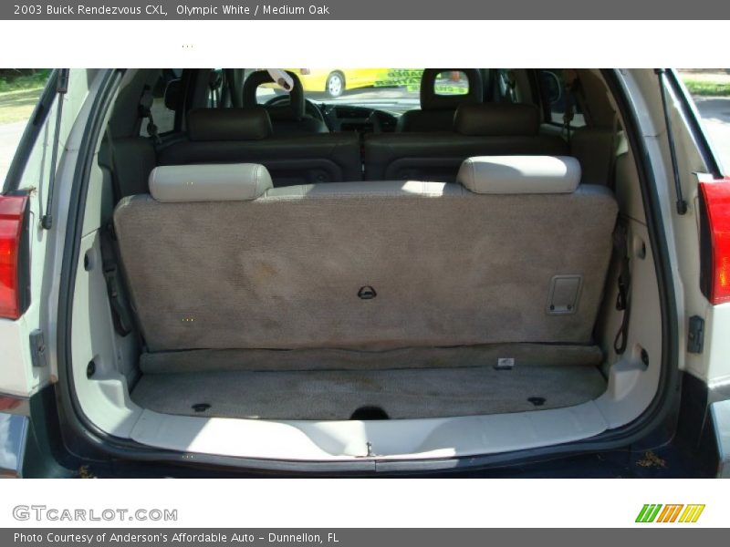 Olympic White / Medium Oak 2003 Buick Rendezvous CXL