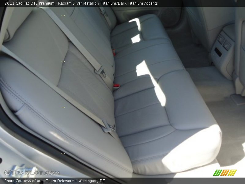 Radiant Silver Metallic / Titanium/Dark Titanium Accents 2011 Cadillac DTS Premium