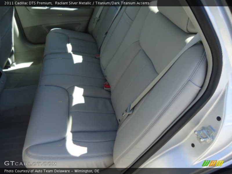 Radiant Silver Metallic / Titanium/Dark Titanium Accents 2011 Cadillac DTS Premium