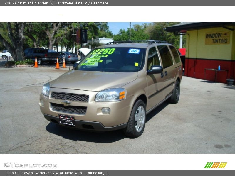 Sandstone Metallic / Cashmere 2006 Chevrolet Uplander LS
