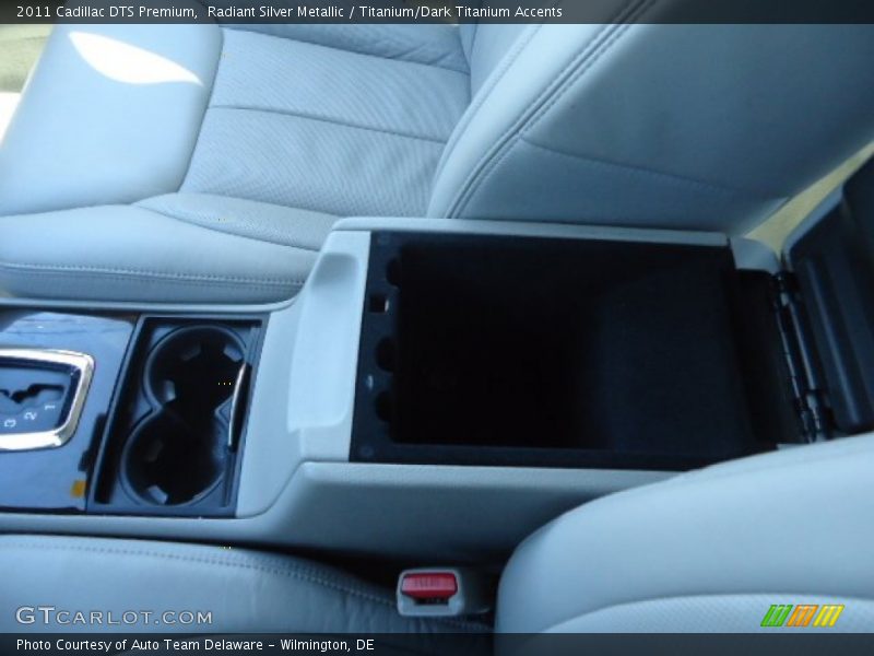 Radiant Silver Metallic / Titanium/Dark Titanium Accents 2011 Cadillac DTS Premium