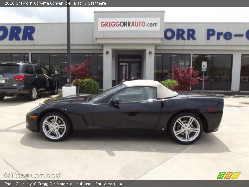 Black / Cashmere 2010 Chevrolet Corvette Convertible