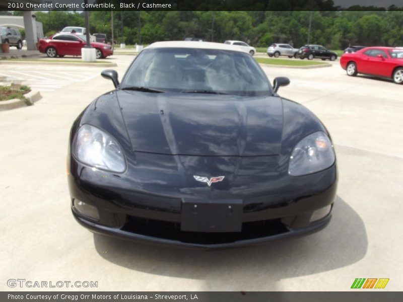 Black / Cashmere 2010 Chevrolet Corvette Convertible