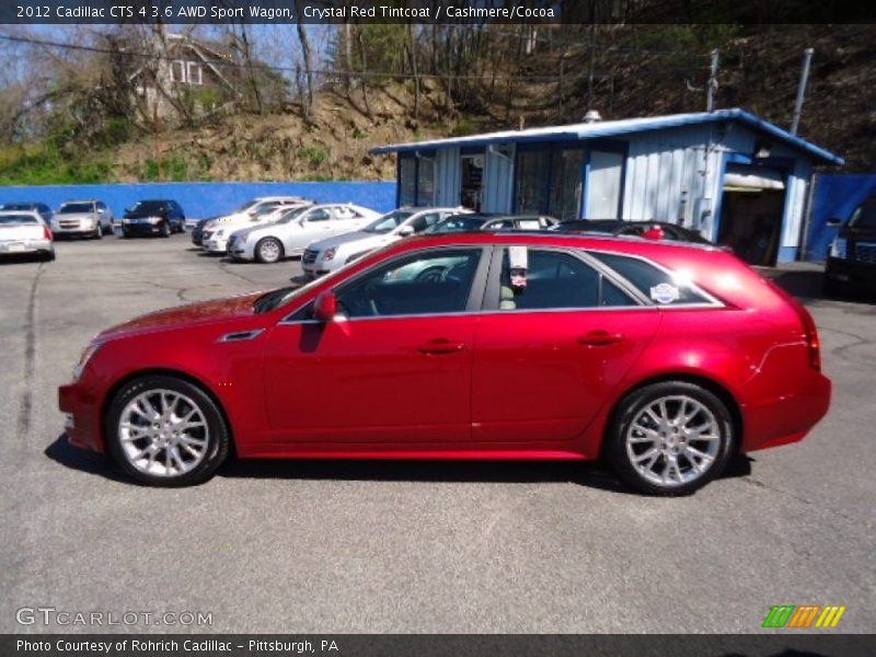  2012 CTS 4 3.6 AWD Sport Wagon Crystal Red Tintcoat