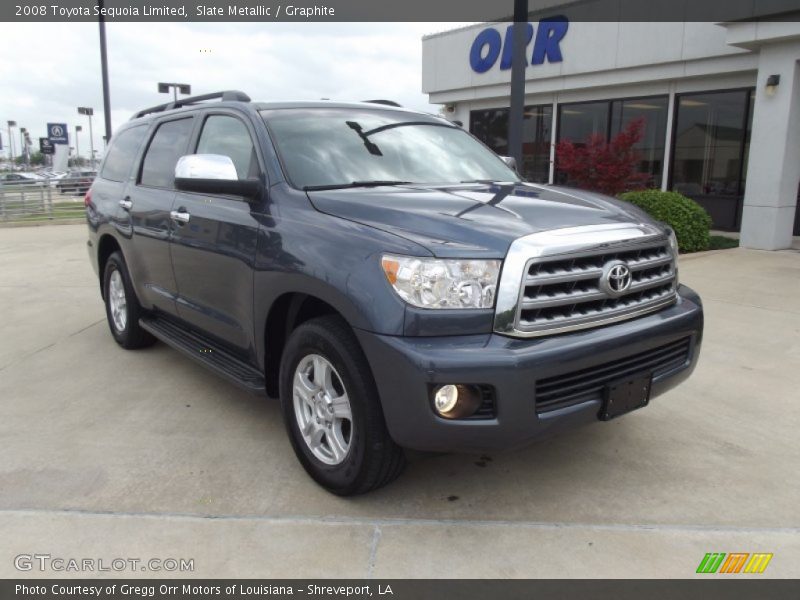 Slate Metallic / Graphite 2008 Toyota Sequoia Limited