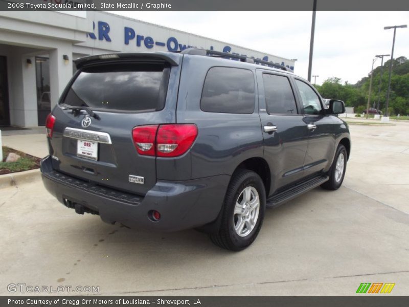 Slate Metallic / Graphite 2008 Toyota Sequoia Limited