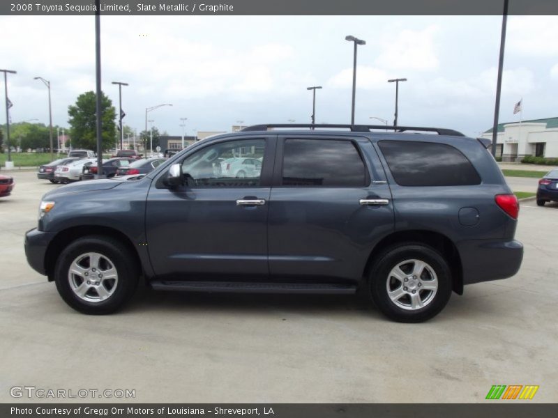 Slate Metallic / Graphite 2008 Toyota Sequoia Limited