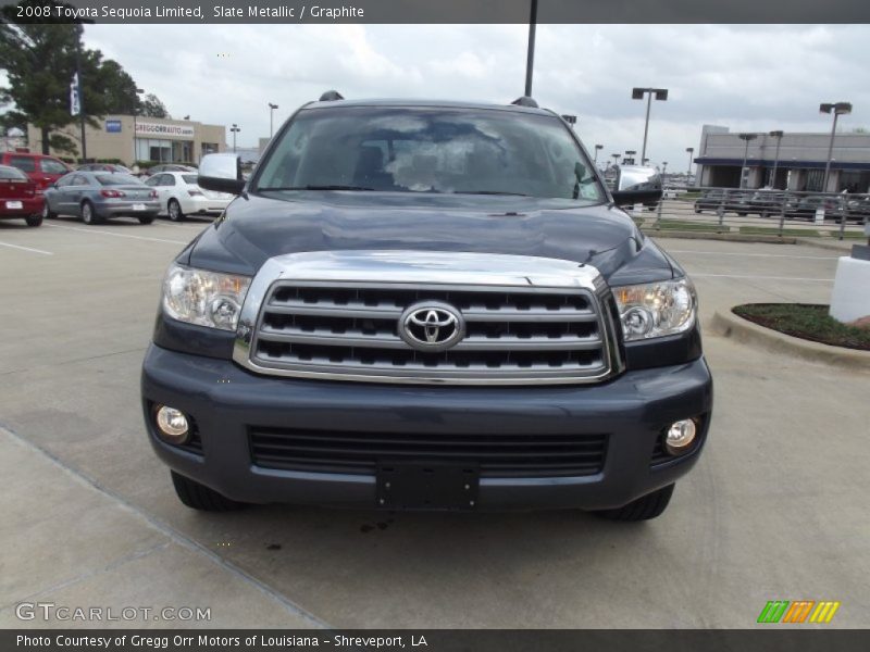 Slate Metallic / Graphite 2008 Toyota Sequoia Limited