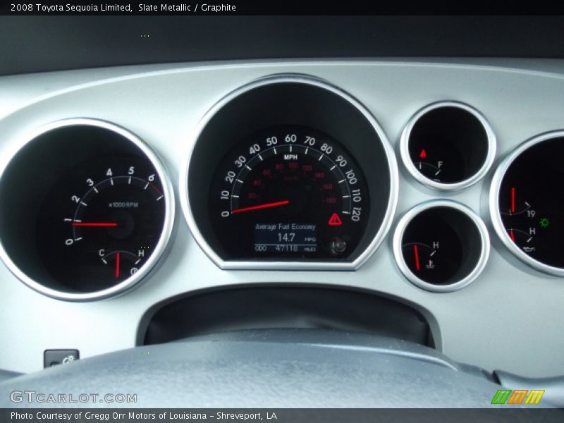 Slate Metallic / Graphite 2008 Toyota Sequoia Limited