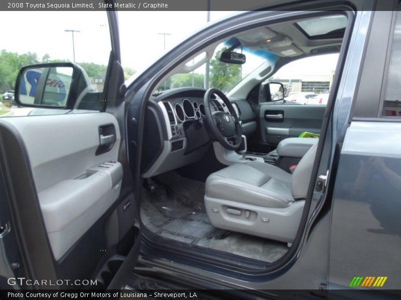 Slate Metallic / Graphite 2008 Toyota Sequoia Limited