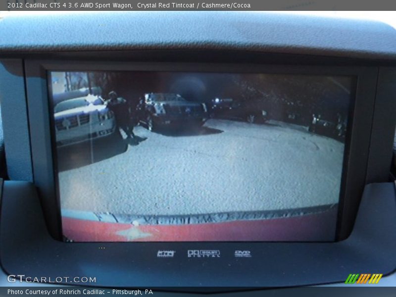 Crystal Red Tintcoat / Cashmere/Cocoa 2012 Cadillac CTS 4 3.6 AWD Sport Wagon
