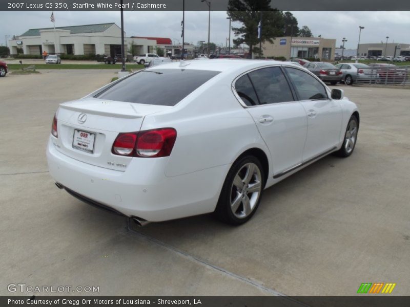 Starfire White Pearl / Cashmere 2007 Lexus GS 350