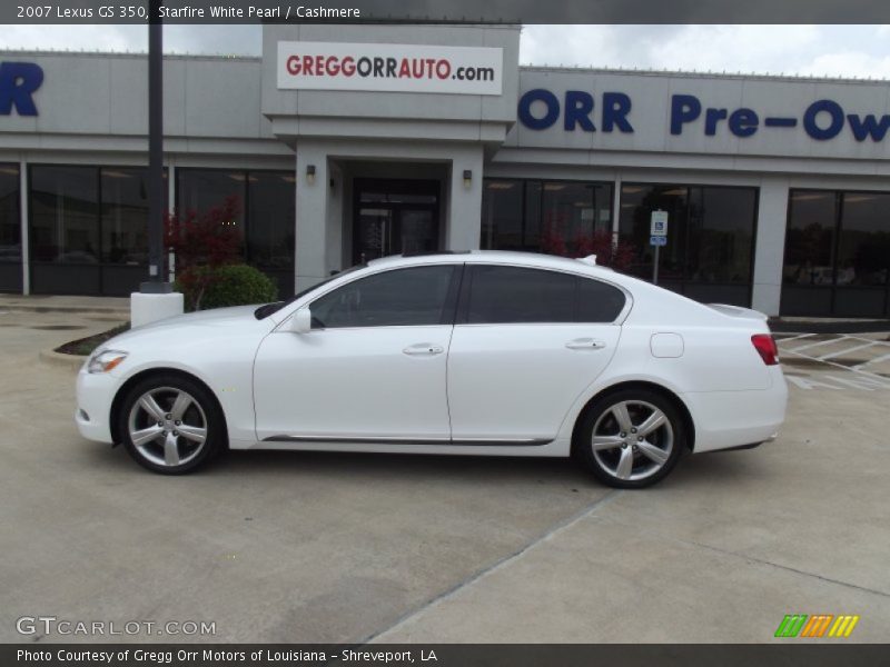 Starfire White Pearl / Cashmere 2007 Lexus GS 350