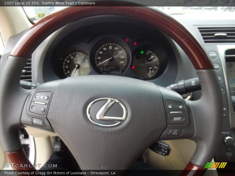 Starfire White Pearl / Cashmere 2007 Lexus GS 350