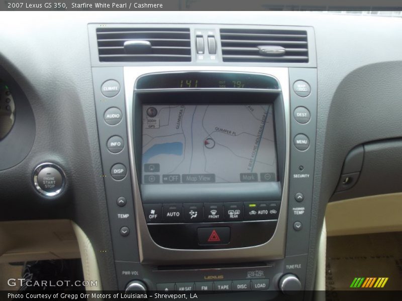 Starfire White Pearl / Cashmere 2007 Lexus GS 350