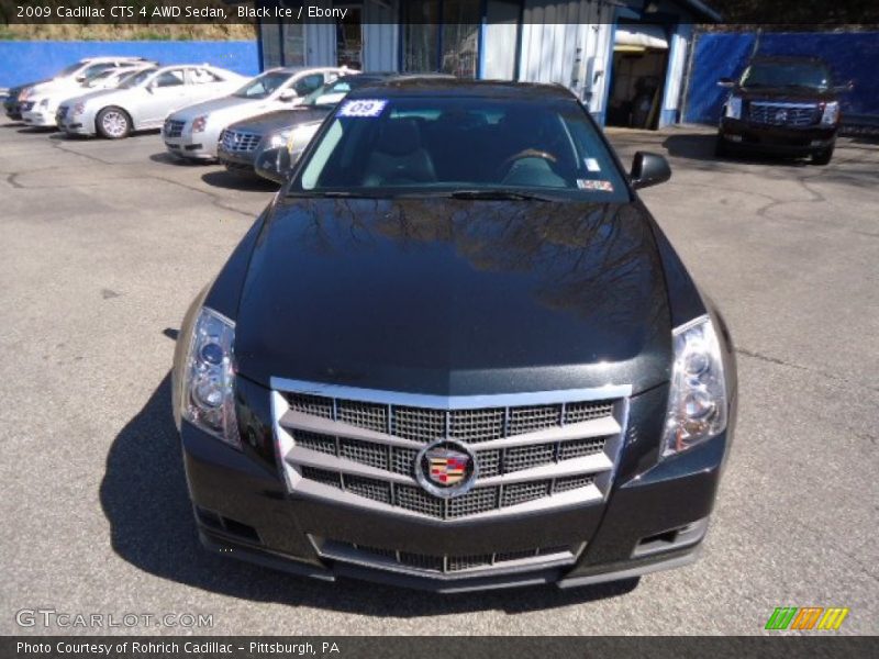 Black Ice / Ebony 2009 Cadillac CTS 4 AWD Sedan