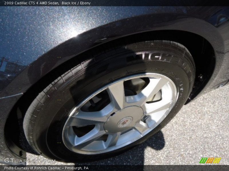 Black Ice / Ebony 2009 Cadillac CTS 4 AWD Sedan