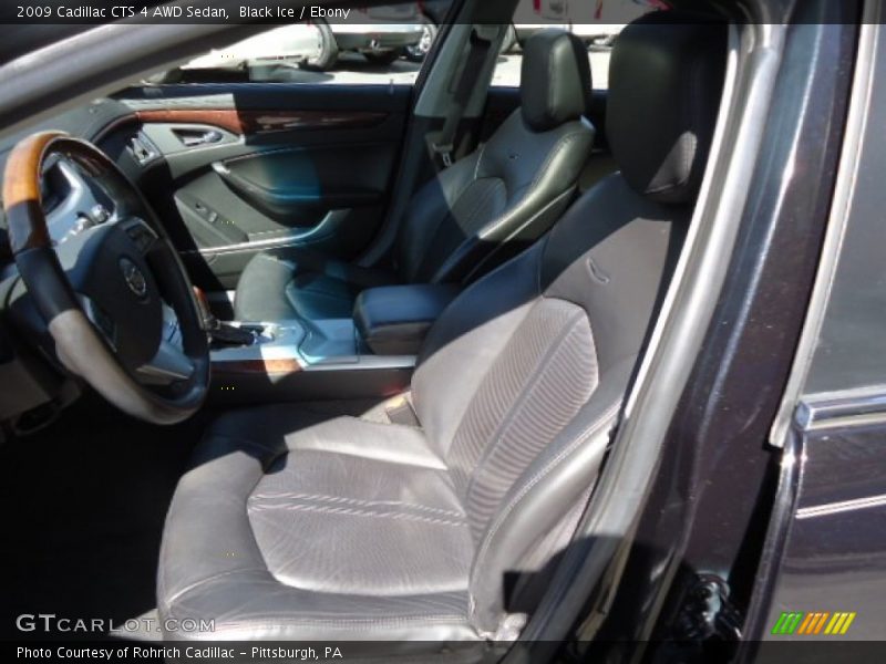 Black Ice / Ebony 2009 Cadillac CTS 4 AWD Sedan