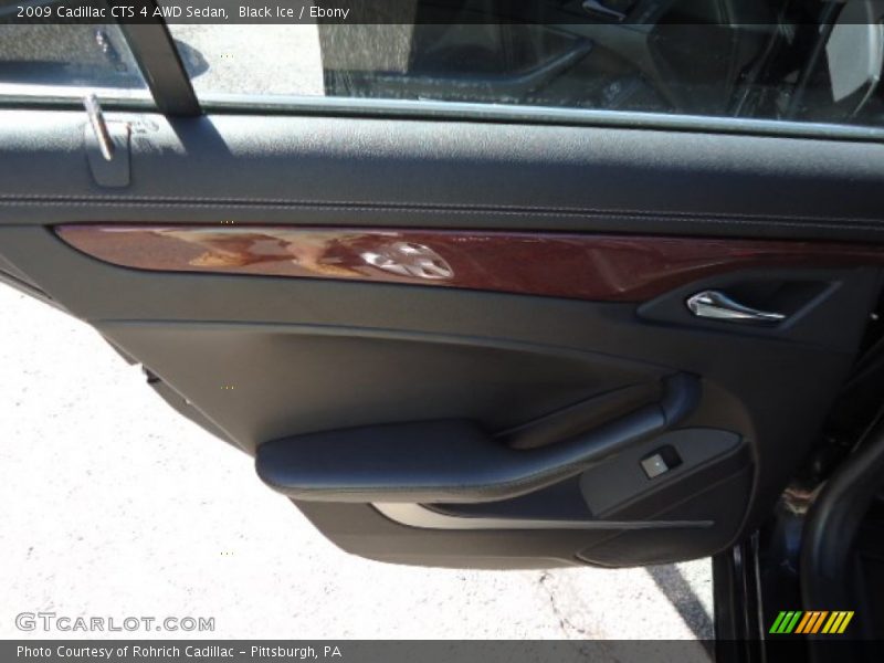 Black Ice / Ebony 2009 Cadillac CTS 4 AWD Sedan