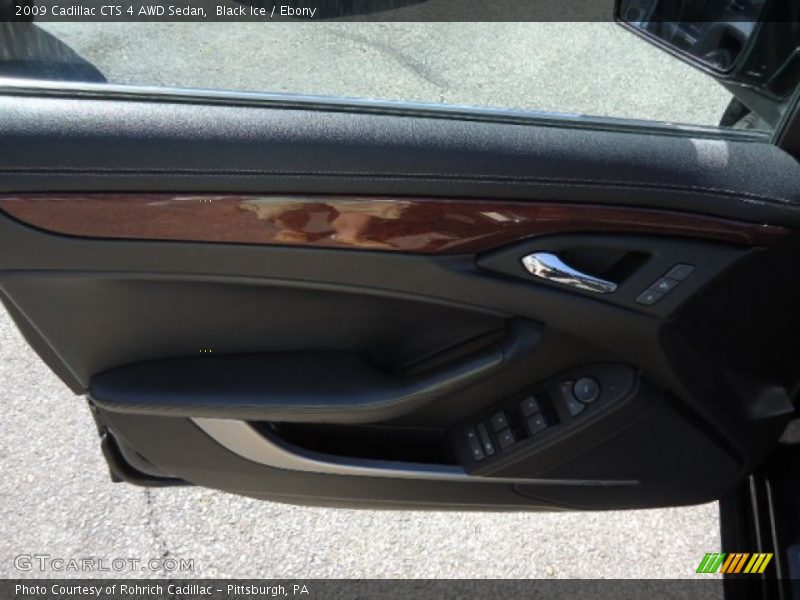 Black Ice / Ebony 2009 Cadillac CTS 4 AWD Sedan