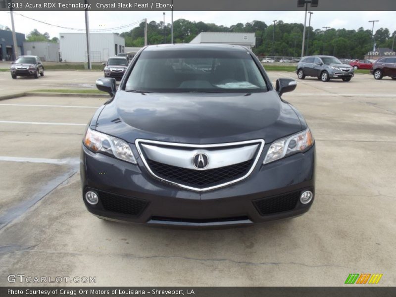 Crystal Black Pearl / Ebony 2013 Acura RDX Technology