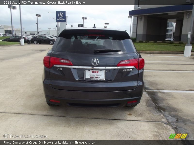 Crystal Black Pearl / Ebony 2013 Acura RDX Technology