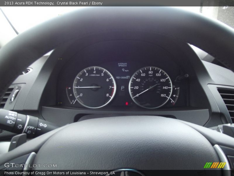 2013 RDX Technology Technology Gauges