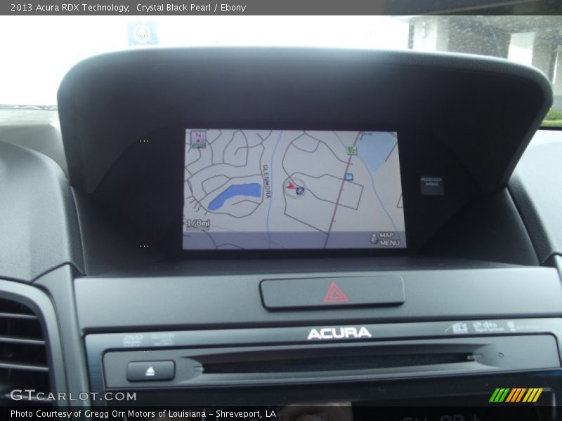 Navigation of 2013 RDX Technology