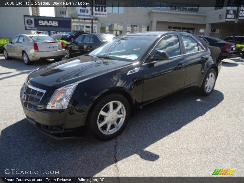 Black Raven / Ebony 2008 Cadillac CTS Sedan