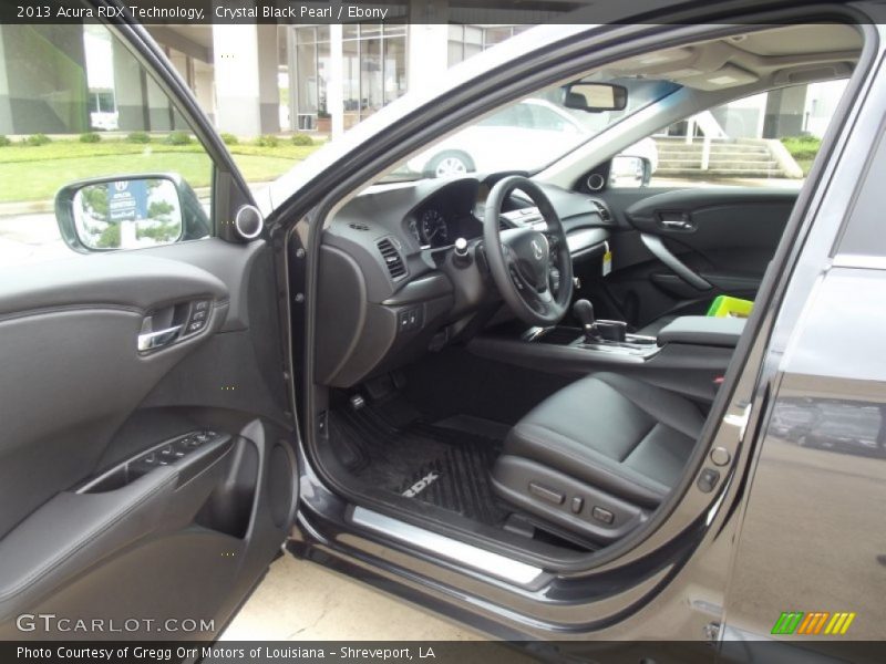  2013 RDX Technology Ebony Interior