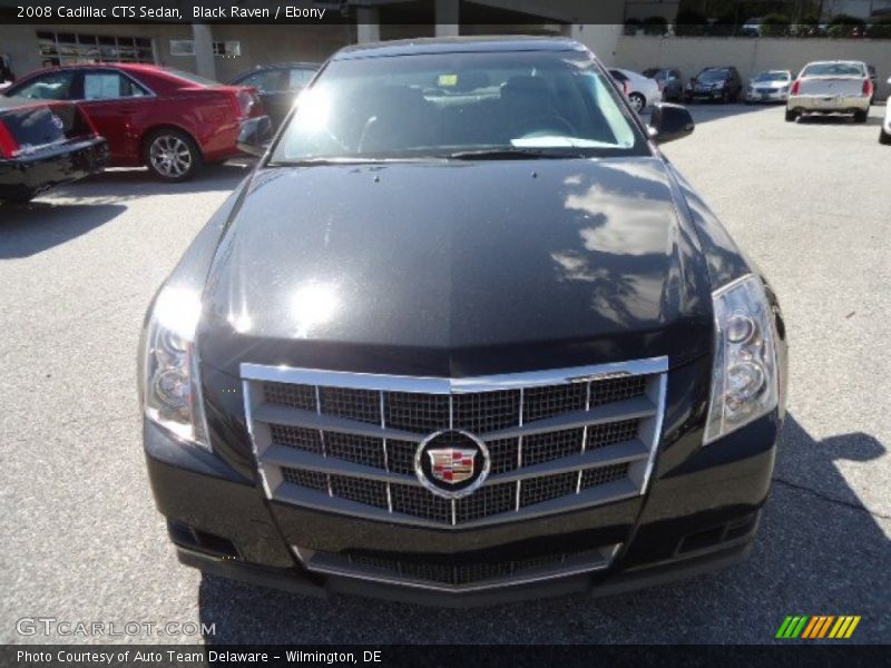 Black Raven / Ebony 2008 Cadillac CTS Sedan