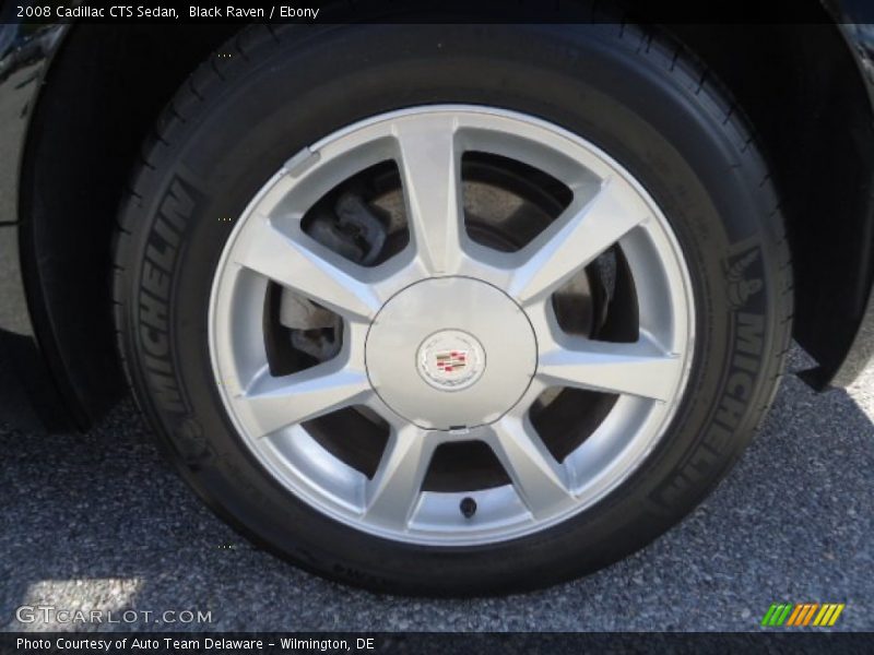 Black Raven / Ebony 2008 Cadillac CTS Sedan