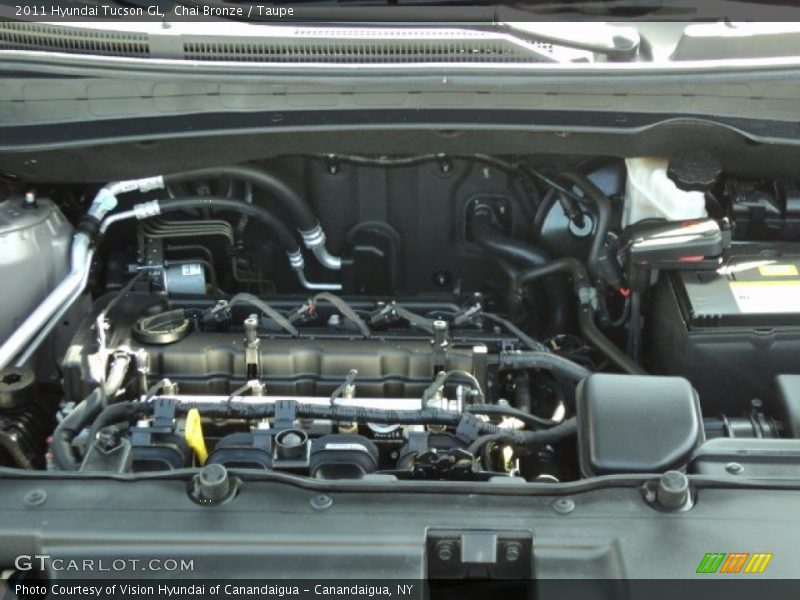 Chai Bronze / Taupe 2011 Hyundai Tucson GL