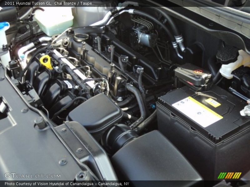 Chai Bronze / Taupe 2011 Hyundai Tucson GL