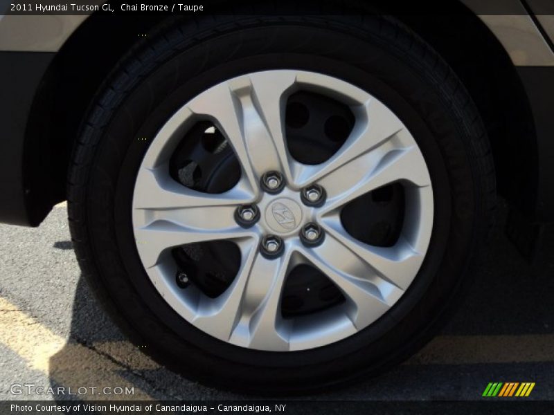 Chai Bronze / Taupe 2011 Hyundai Tucson GL