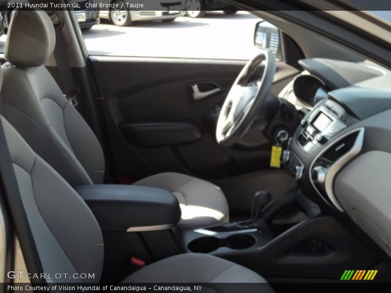 Chai Bronze / Taupe 2011 Hyundai Tucson GL