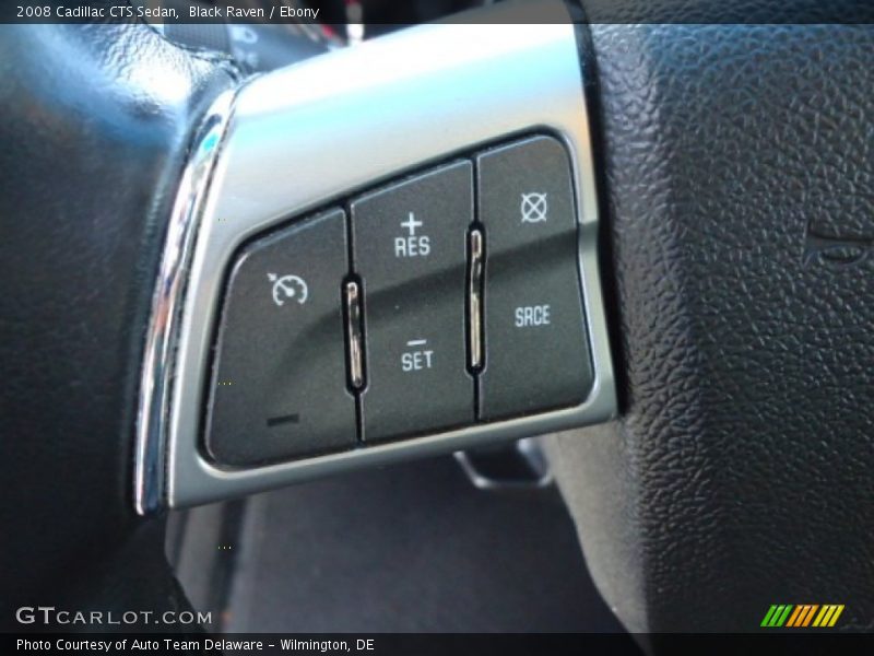 Black Raven / Ebony 2008 Cadillac CTS Sedan