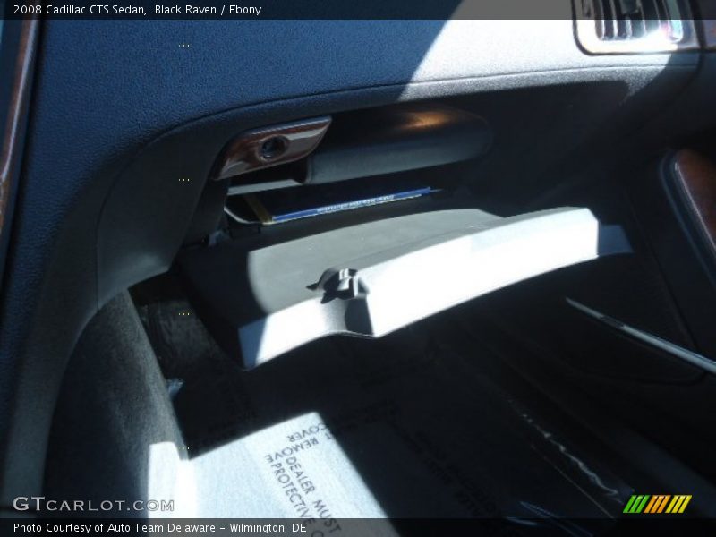 Black Raven / Ebony 2008 Cadillac CTS Sedan