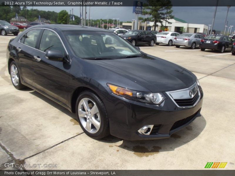 Front 3/4 View of 2012 TSX Technology Sedan