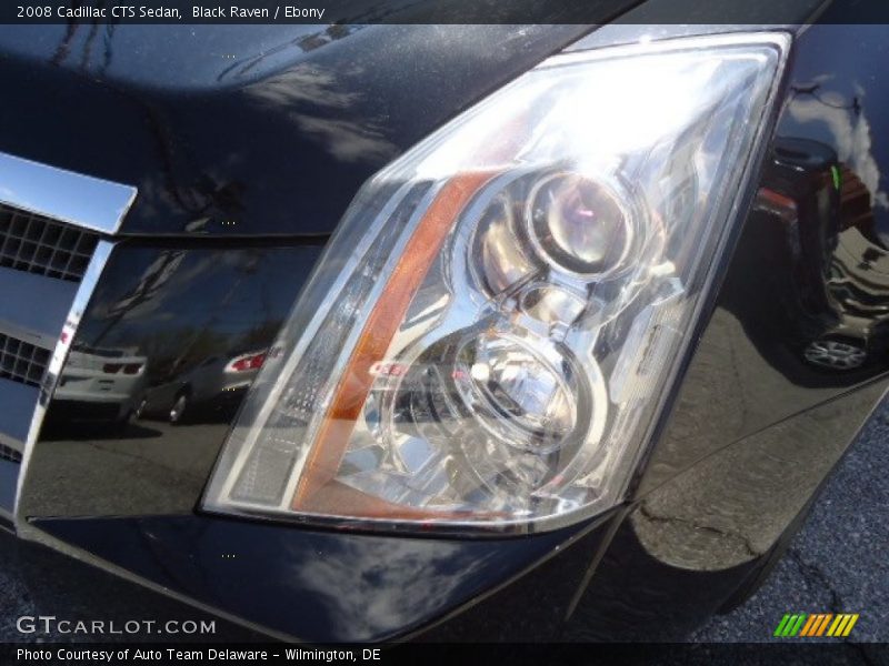 Black Raven / Ebony 2008 Cadillac CTS Sedan