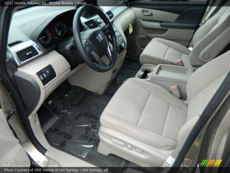 Mocha Metallic / Beige 2012 Honda Odyssey EX
