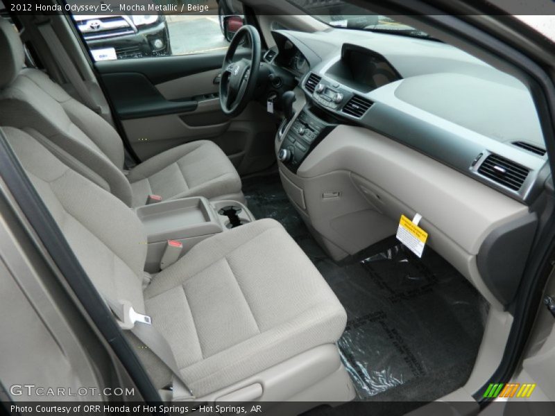 Mocha Metallic / Beige 2012 Honda Odyssey EX