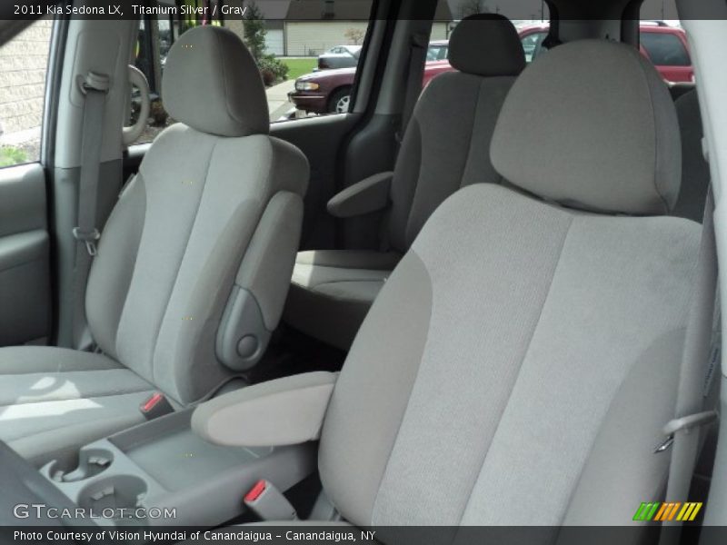 Titanium Silver / Gray 2011 Kia Sedona LX