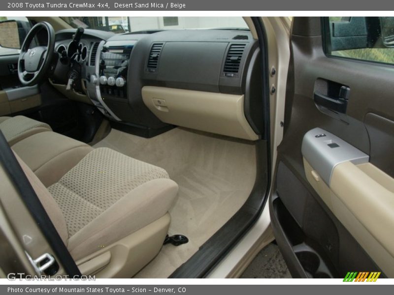 Desert Sand Mica / Beige 2008 Toyota Tundra CrewMax 4x4
